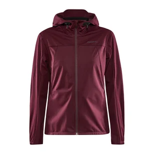 Damska Kurtka CRAFT ADV ESSENCE HYDRO JACKET W 1912465-492000 – Bordowy - Kurtki damskie - miniaturka - grafika 1