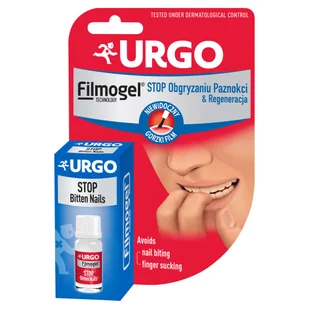 Urgo Filmogel Stop obgryzaniu paznokci & Regeneracja, plaster w płynie, 9 ml - Lakiery do paznokci - miniaturka - grafika 1