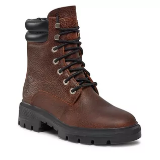 Botki damskie - Trapery Timberland Cortina Valley 6In Bt Wp TB0A5WUV9311 Dk Brown Full Grain - grafika 1