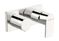 Baterie wannowe i prysznicowe - Hansa Stela - Bateria podtynkowa do obsługi dwóch wyjść wody, chrom 44579573 - miniaturka - grafika 1