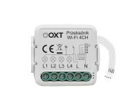 Systemy inteligentnych domów - OXT Przekaźnik moduł mini 4 obwody - miniaturka - grafika 1