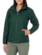 Kurtki damskie - Columbia Damska kurtka puchowa Powder Lite II na zamek błyskawiczny, oliwkowa zieleń, kamienna zieleń, XL - miniaturka - grafika 1