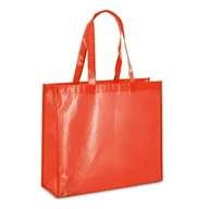 Akcesoria podróżnicze - Laminowana torba non-woven, czerwony - miniaturka - grafika 1