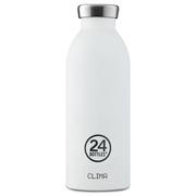 Butelki termiczne - 24Bottles Butelka termiczna Clima Basic 500 ml biała 51 - miniaturka - grafika 1