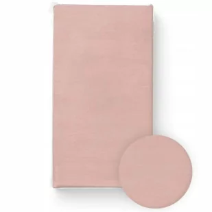 Bocioland Prześcieradło Jersey 60x120cm Jasny Róż 0526 - Prześcieradła dla dzieci - miniaturka - grafika 1