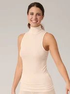 Koszulki i topy damskie - Sloggi Top w kolorze beżowym - miniaturka - grafika 1