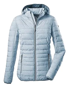 G.I.G.A. DX Damska kurtka funkcyjna o wyglądzie puchu z odpinanym kapturem/kurtka outdoorowa Uyaka Stripe, jasnoniebieska, 38, 34313-000 - Kurtki damskie - miniaturka - grafika 1