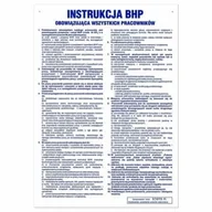 Akcesoria BHP - Korfed Instrukcja Bhp Tabliczka 25X35 Cm X 1 Szt. - miniaturka - grafika 1