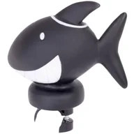 Dzwonki do roweru - Dzwonek rowerowy SUN BABY Rekina J13.034.0.1 Czarny - miniaturka - grafika 1