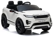 Pojazdy elektryczne dla dzieci - Import LEANToys Auto na Akumulator Range Rover Evoque Biały - miniaturka - grafika 1