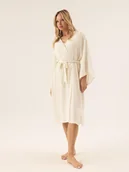 Szlafroki damskie - Szlafrok damski Rhone Esotiq kremowy L/XL - miniaturka - grafika 1