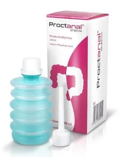MIRALEX SP.Z.O.O. MIRALEX SP.Z.O.O PROCTANAL ENEMA 120 ml 9083033 - Akcesoria medyczne - miniaturka - grafika 1