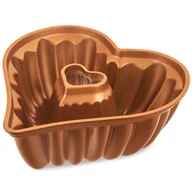 Formy do ciast - Orion Forma Foremka Z Kominem Do Pieczenia Babki Keksu Serce Marissa 28,5 cm - miniaturka - grafika 1