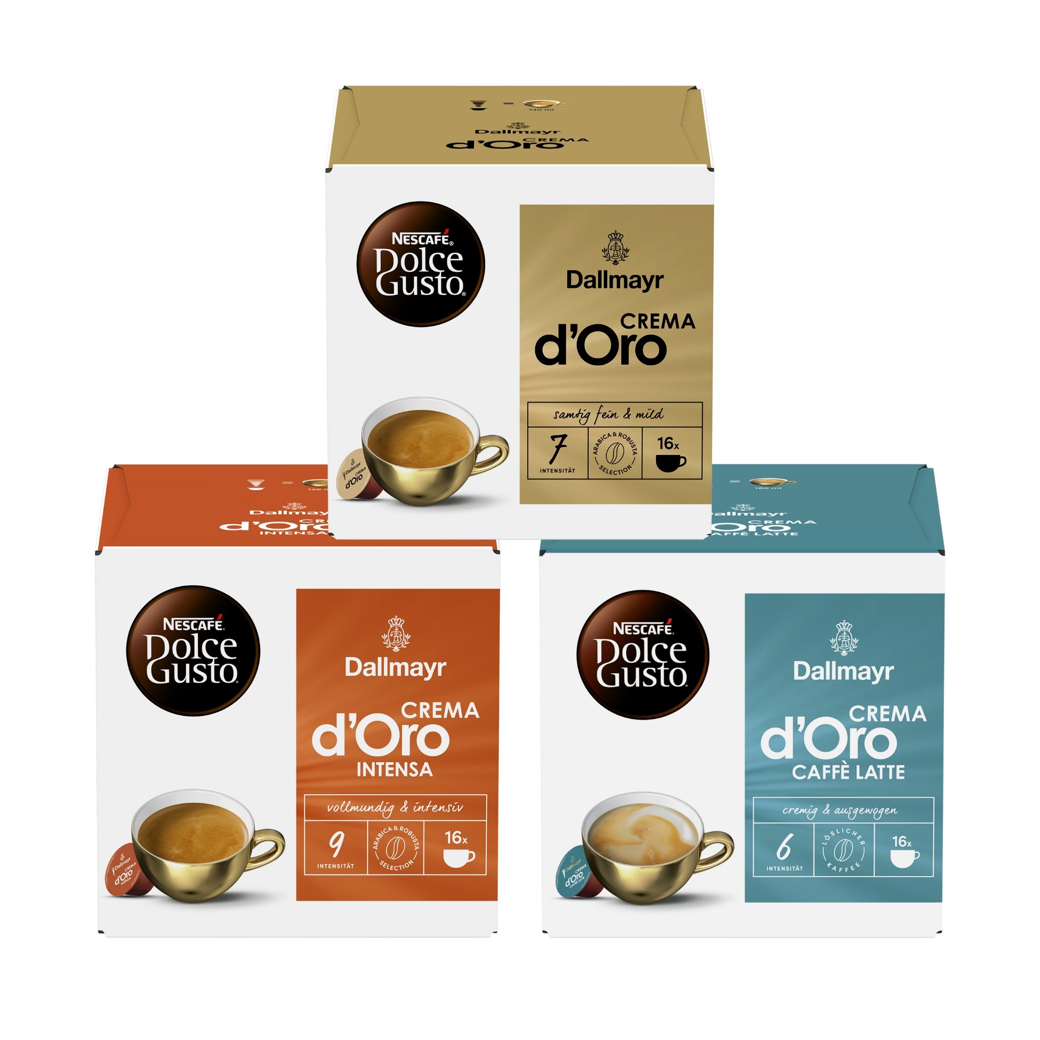 Kawa Dallmayr Nescafé Dolce Gusto Crema d'Oro intensa 48 kapsułek