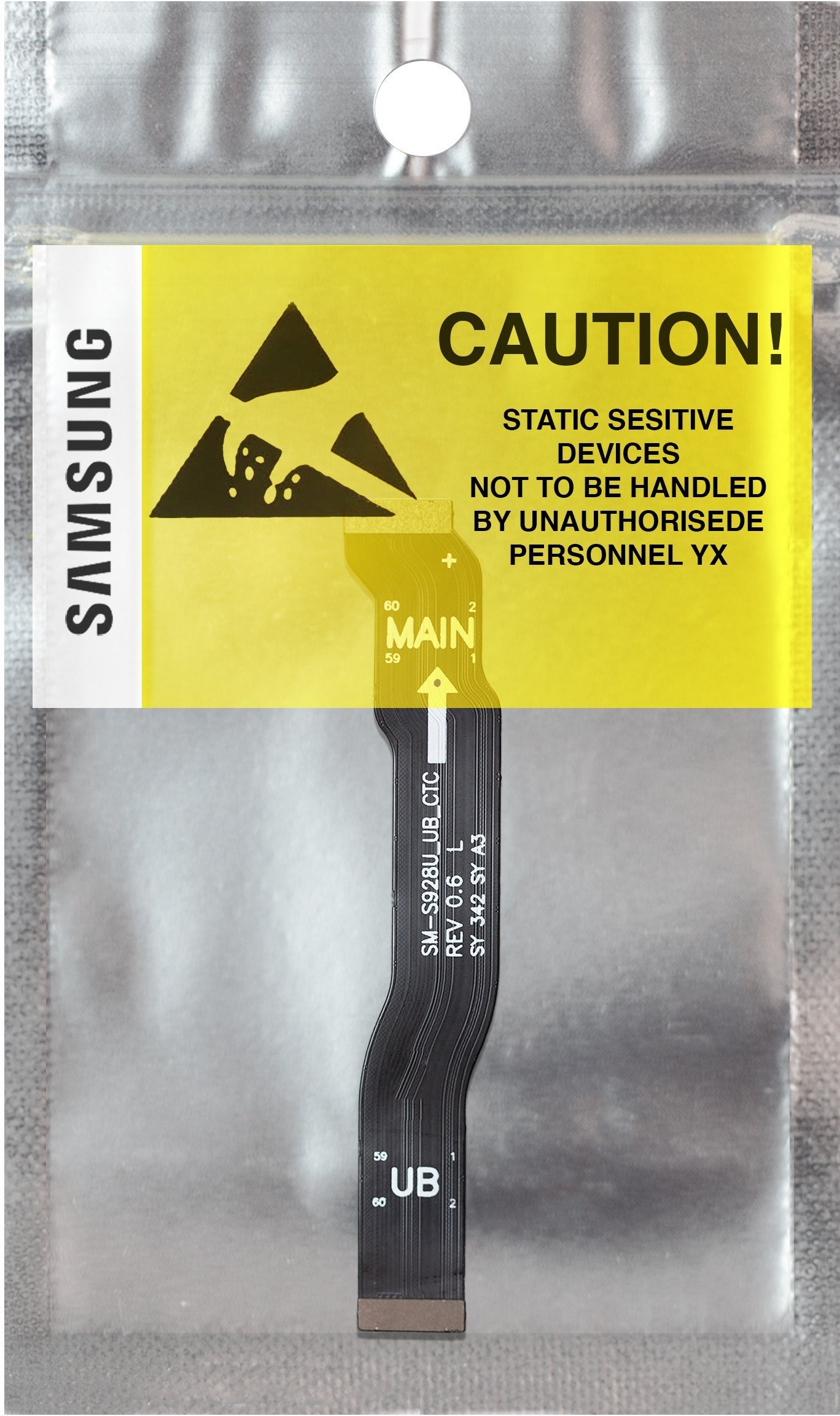 Taśma LCD do Samsung Galaxy S24 Ultra Wyświetlacza Oryginał Zila SM-S928B 5904858385409