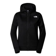 Bluzy sportowe damskie - Bluza The North Face Reaxion 0A7ZAA4H01 - czarna - miniaturka - grafika 1