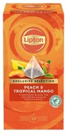 Herbata - Lipton Czarna herbata Piramida Peach Mango 25 kopert - miniaturka - grafika 1