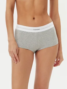 Calvin Klein Underwear Bokserki LV00QF8024 Szary - Majtki damskie - miniaturka - grafika 1