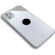 Części serwisowe do telefonów - Tylna szyba klapka baterii iPhone 11 biała - miniaturka - grafika 1