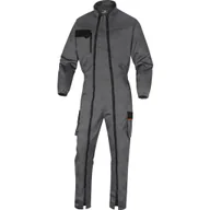 Odzież robocza - Delta Plus Kombinezon roboczy Mach2 z poliestru i bawełny dwa zamki szaro pomarańczowe XL M2CZ3 M2CZ3GOXG M2CZ3GOXG - miniaturka - grafika 1