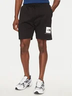 Spodenki damskie - The North Face Szorty sportowe Nse Box NF0A8C1J Czarny Regular Fit - miniaturka - grafika 1