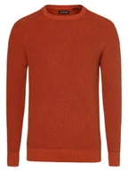 Swetry męskie - Jack & Jones Sweter męski Mężczyźni Bawełna brązowy|pomarańczowy jednolity, XXL - miniaturka - grafika 1