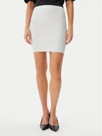 Spódnice - Guess Spódnica ołówkowa W5GD88Z3L10 Écru Slim Fit - miniaturka - grafika 1
