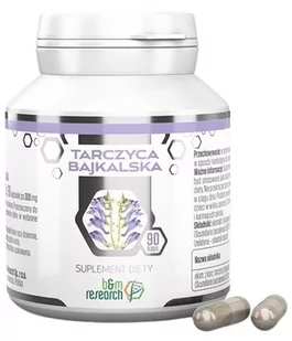 B&M TARCZYCA BAJKALSKA 90 kaps. - Suplementy diety - miniaturka - grafika 1