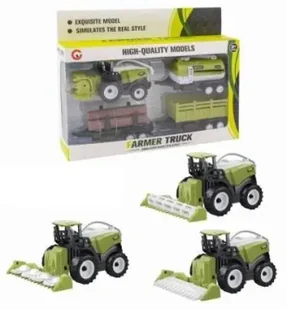Zestaw traktor rolniczy - Maksik - Samochody i pojazdy dla dzieci - miniaturka - grafika 1