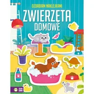Kolorowanki, wyklejanki - Ozdabiam naklejkami. Zwierzęta domowe - miniaturka - grafika 1