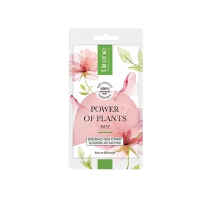 Lirene Power Of Plants Róża - Maska odmładzająca 17g - Maseczki do twarzy - miniaturka - grafika 1