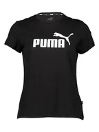 Koszulki i topy damskie - Puma Koszulka "Essential" w kolorze czarnym - miniaturka - grafika 1