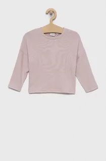 Swetry dla dziewczynek - Name it Sweter dziecięcy kolor różowy lekki - Name It - grafika 1