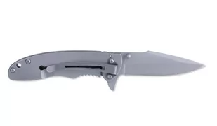 Smith&Wesson - Nóż składany Drop Point Silver/Black Handle - 1084306 - Noże - miniaturka - grafika 2