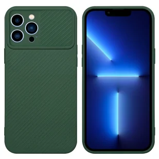 Pokrowiec Do Apple iPhone 13 PRO MAX Etui w Bonbon Zieleń Obudowa Case Cover Ochrona kamery Cadorabo - Etui i futerały do telefonów - miniaturka - grafika 1