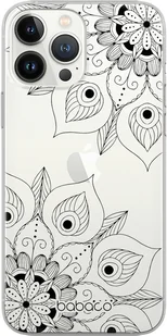 Etui do Apple IPHONE 6 PLUS Mandale 003 Babaco Nadruk częściowy Czarny - Etui i futerały do telefonów - miniaturka - grafika 1