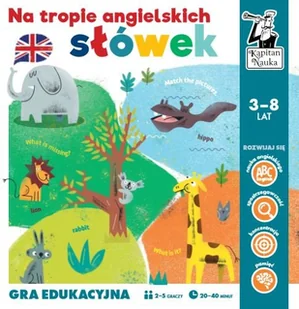 Edgard Kapitan Nauka Gra edukacyjna Ciało człowieka - Gry planszowe - miniaturka - grafika 2