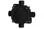 Puszki elektryczne i akcesoria - Onnline Puszka hermetycznaF11z zaciskiem - czarna IP67 - miniaturka - grafika 1