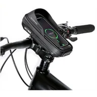 Akcesoria rowerowe - Uchwyt na telefon do roweru WILDMAN L ES16 Czarny - miniaturka - grafika 1