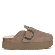 Klapki i japonki damskie - Klapki Badura TS6207-02 Szary - miniaturka - grafika 1