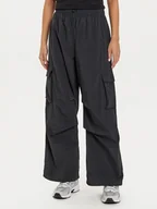 Spodnie sportowe damskie - New Balance Spodnie dresowe WP43534 Czarny Relaxed Fit - miniaturka - grafika 1