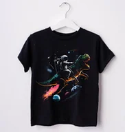 Koszulki dla chłopców - koszulka z astronautą dla chłopca DD31 - miniaturka - grafika 1