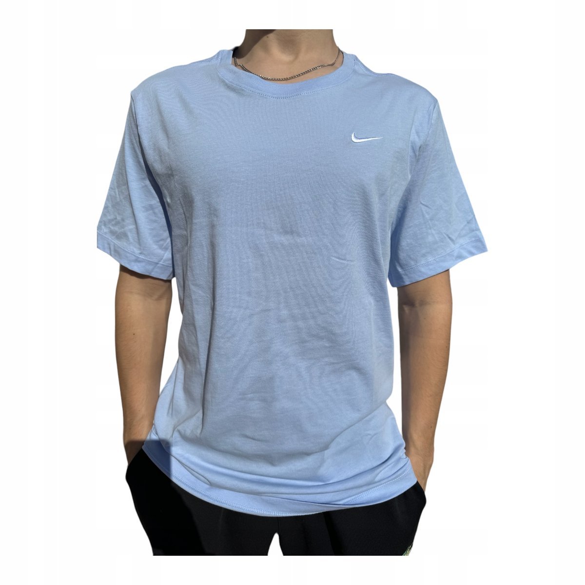 Koszulka męska Nike Sportswear T-shirt biały BV0507-548 r. S