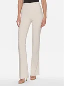 Spodnie damskie - Rinascimento Spodnie materiałowe CFC0117682003 Beżowy Regular Fit - miniaturka - grafika 1