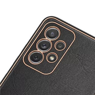 Dux Ducis Yolo eleganckie etui pokrowiec ze skóry ekologicznej Samsung Galaxy A72 4G czarny - Etui i futerały do telefonów - miniaturka - grafika 3