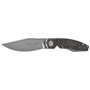 Nóż składany Viper Belone Titanium/Gold Dark Matter CF, Satin M390 by Jesper Voxnæs (V5970TIFCG) - Noże - miniaturka - grafika 2