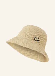 Calvin Klein Czapka Rybacka beige - Czapki damskie - miniaturka - grafika 1