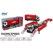 Samochody i pojazdy dla dzieci - Ciężarówka z rozkładaną naczepą światło dźwięk Adar - miniaturka - grafika 1