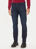 Spodnie męskie - Boss Jeansy Delaware 50524018 Granatowy Slim Fit - miniaturka - grafika 1