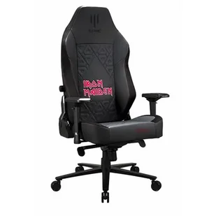 Fotel SUBSONIC Iconic SA5652-1 Iron Maiden Czarno-czerwony - Fotele gamingowe - miniaturka - grafika 1